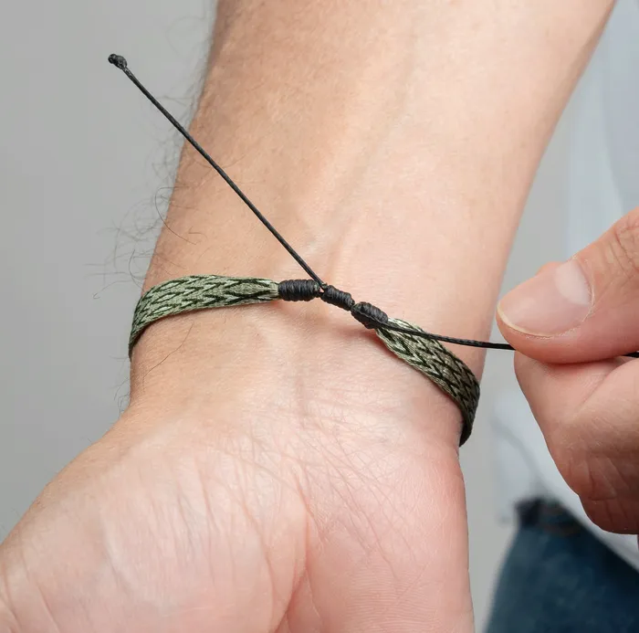 Bracelets Mens Egyptian Loom Bracelet Wide Olive Green Azua Bracelets Mens Egyptian Loom Bracelet Wide Olive Green Azua