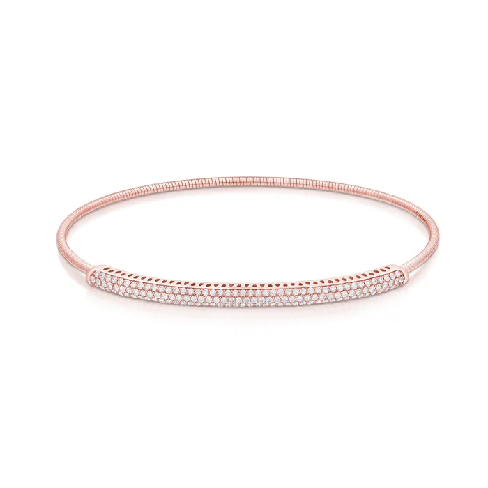 Bracelets Stephen Silver Fine Jewelry 081 Carat Diamond Bangle Bracelet