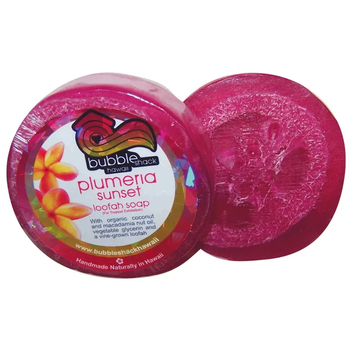 Bubble Shack Plumeria Sunset Loofah Soap BUBBLESHACK Necklaces
