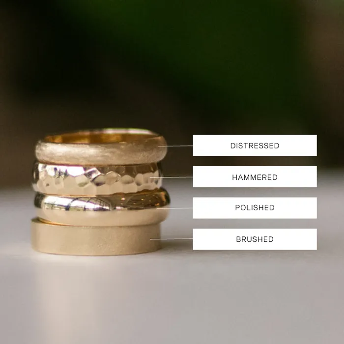 Consider Bridal Rings 4mm HalfRound Band Consider Bridal Rings 4mm HalfRound Band