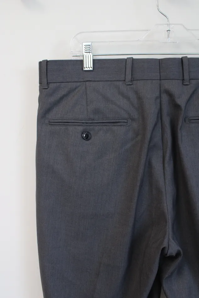 Earrings Axist Gray Trouser Pants 34X32 Axist