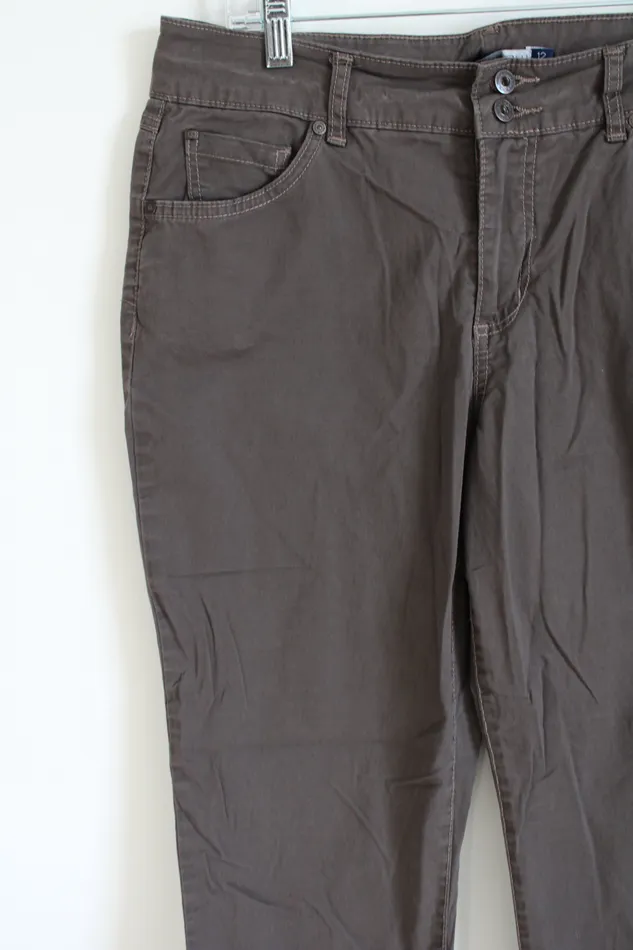 Earrings Bandolinoblu Bandolinoblu Brown Khaki Capris 12
