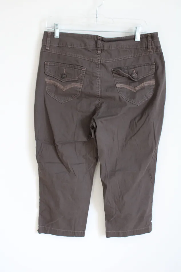 Earrings Bandolinoblu Bandolinoblu Brown Khaki Capris 12