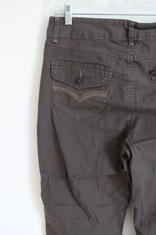Earrings Bandolinoblu Bandolinoblu Brown Khaki Capris 12