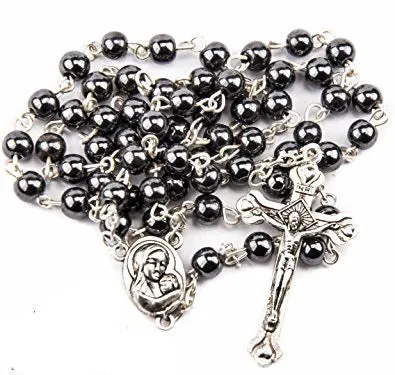 Earrings Bryan Lim 5 x St Michael Holy Soil Rosary
