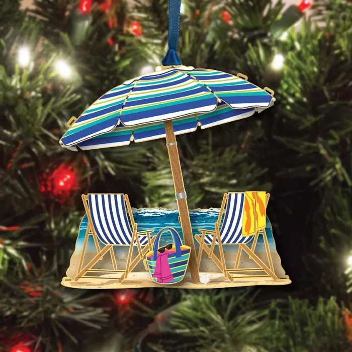 Earrings CHEMARTBEACON Beacon Design At the Beach Ornament