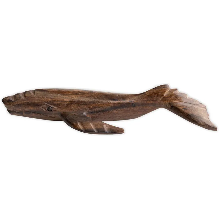 Earrings EARTHVIEW EarthView HandCarved Ironwood Humpback Whale