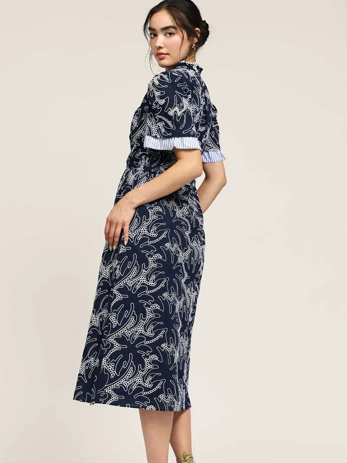 Earrings Fantasia Midi Dress Current Air