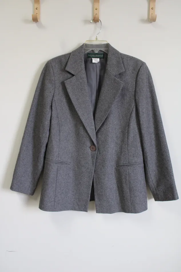 Earrings Harve Benard Harve Benard Gray Wool Blazer 12