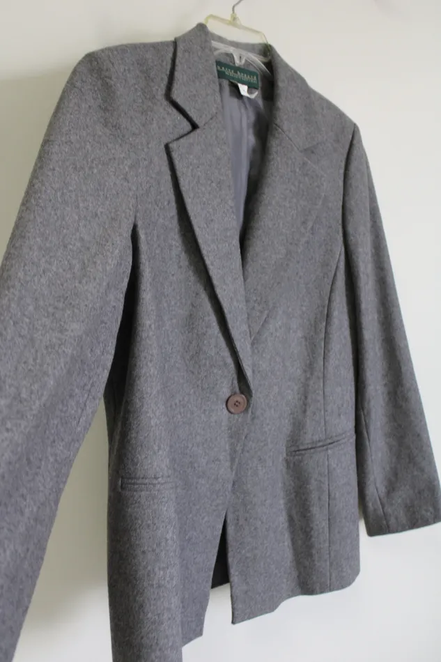 Earrings Harve Benard Harve Benard Gray Wool Blazer 12