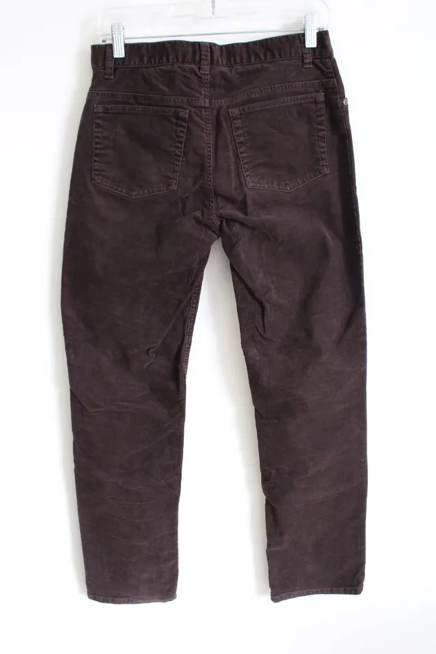 Earrings Jones New York Jones New York Sport Stretch Today Jean Brown Corduroy Pant 4