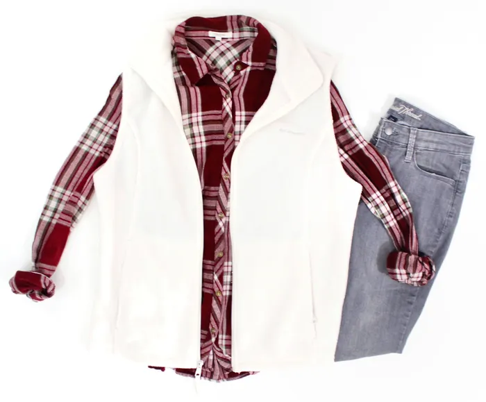 Earrings Maurices Red Green Plaid Shirt XS Maurices