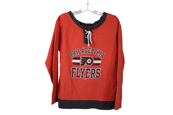 Earrings NFL NHL Philadelphia Flyers Sweatshirt M