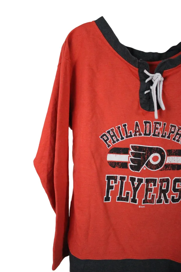 Earrings NFL NHL Philadelphia Flyers Sweatshirt M
