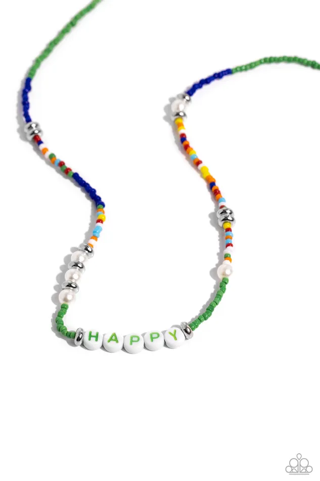 Earrings Paparazzi Accessories Happy to See You Green
