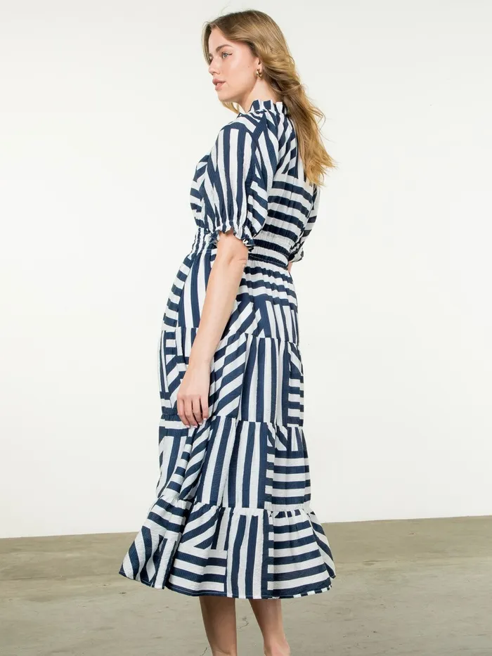 Earrings THML Which Way Stripe Dress