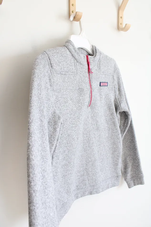 Earrings Vineyard Vines Vineyard Vines Gray Quarter Zip Sweatshirt Youth XL 16 Earrings Vineyard Vines Vineyard Vines Gray Quarter Zip Sweatshirt Youth XL 16