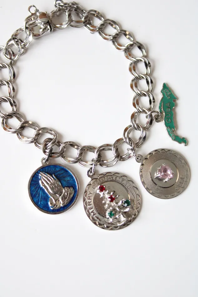 Elco Sterling Charm Silver Bracelet Jubilee Thrift Bracelets