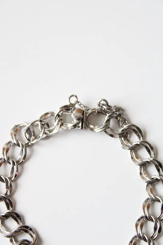 Elco Sterling Charm Silver Bracelet Jubilee Thrift Bracelets