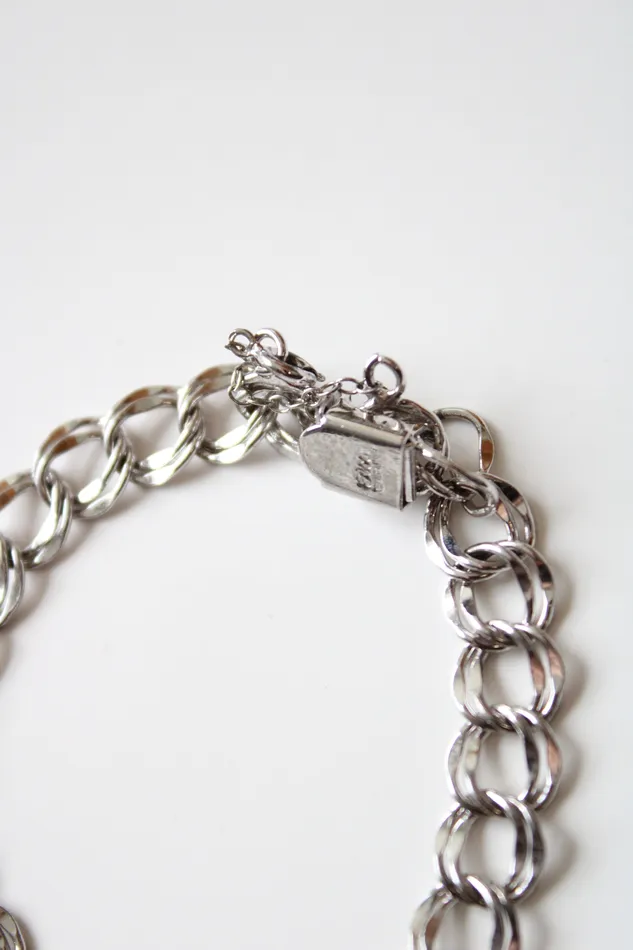 Elco Sterling Charm Silver Bracelet Jubilee Thrift Bracelets