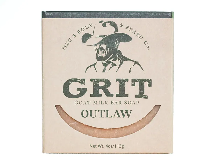 FORAGEFARM Necklaces Grit Outlaw Goat Milk Bar Soap 4 oz
