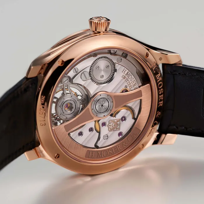 H Moser Cie Endeavour Tourbillon Red Gold Watch H Moser Cie Earrings