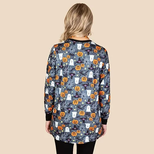 HALLOWEEN PRINT LONG SLEEVE TOP WITH SEQUIN YOUR FASHION WHOLESALE Necklaces HALLOWEEN PRINT LONG SLEEVE TOP WITH SEQUIN YOUR FASHION WHOLESALE Necklaces