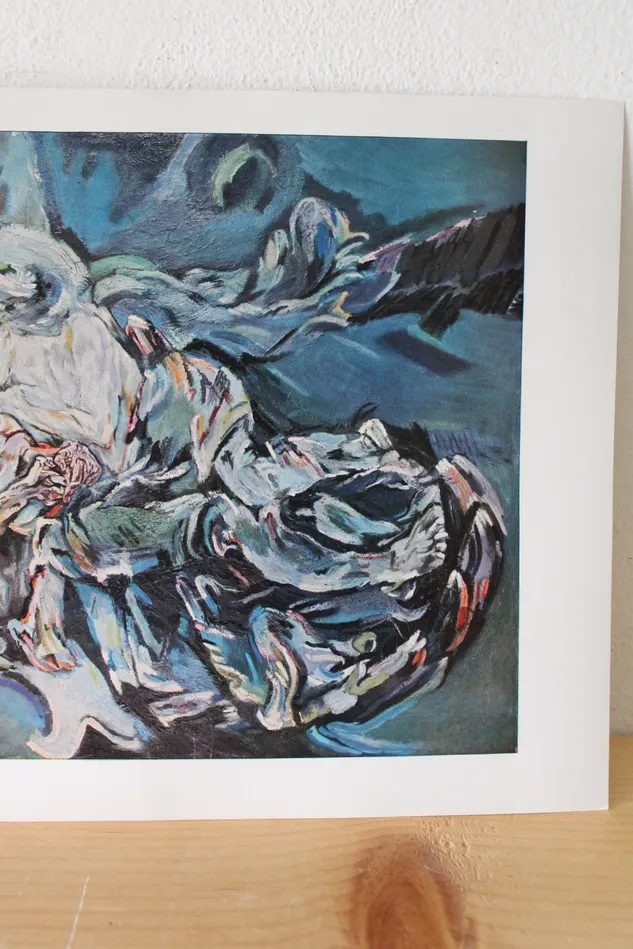 Jubilee Thrift Earrings The Tempest Kokoschka Kunstmuseum Basel Print