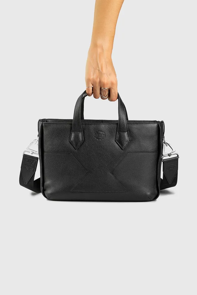justineleconte1 Rings JL crossbody bag leather Caviar black