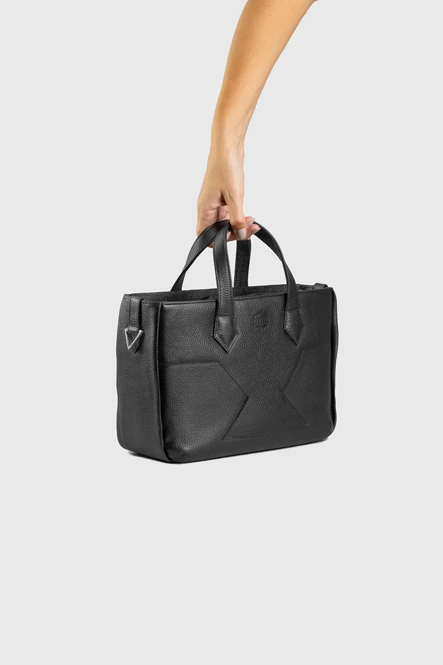 justineleconte1 Rings JL crossbody bag leather Caviar black