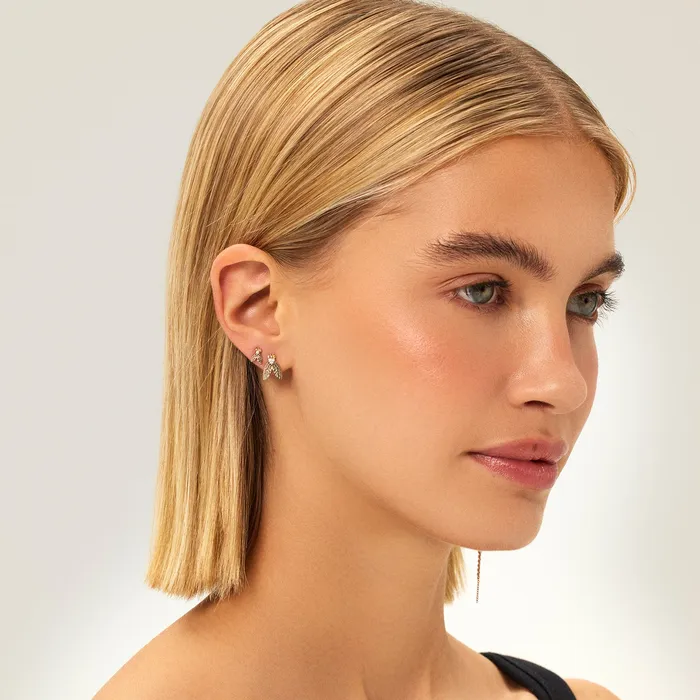 Kismet by Milka Earrings Midi Fly Stud Earring