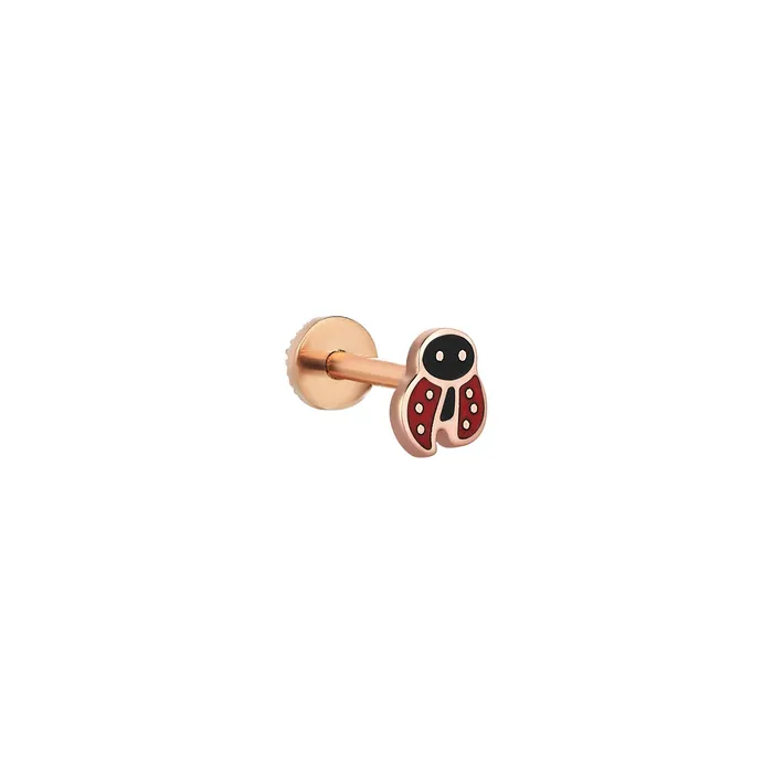 Kismet by Milka Ladybug Piercing Earrings