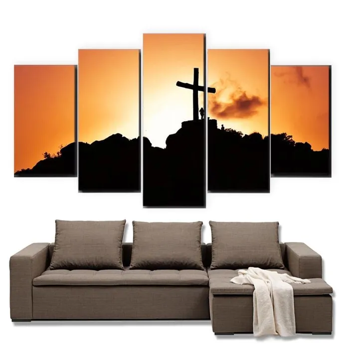 Lords Guidance Earrings Christian Canvas Artbr Twilight