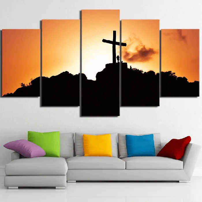 Lords Guidance Earrings Christian Canvas Artbr Twilight