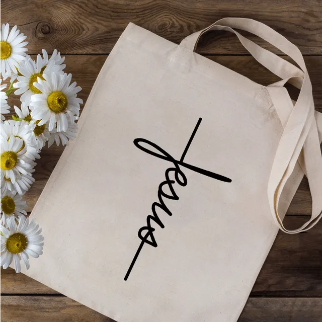 Lords Guidance Necklaces Religious Quotes and Sayings Canvas Tote Bag
