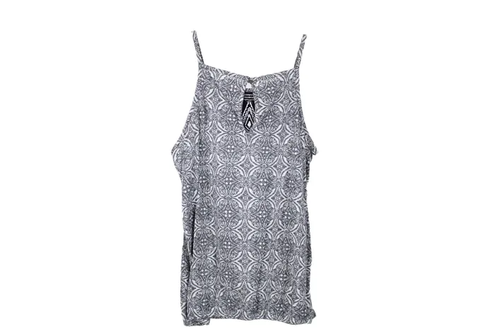 Maurices Maurices Gray Pattern Beaded Tank L Earrings