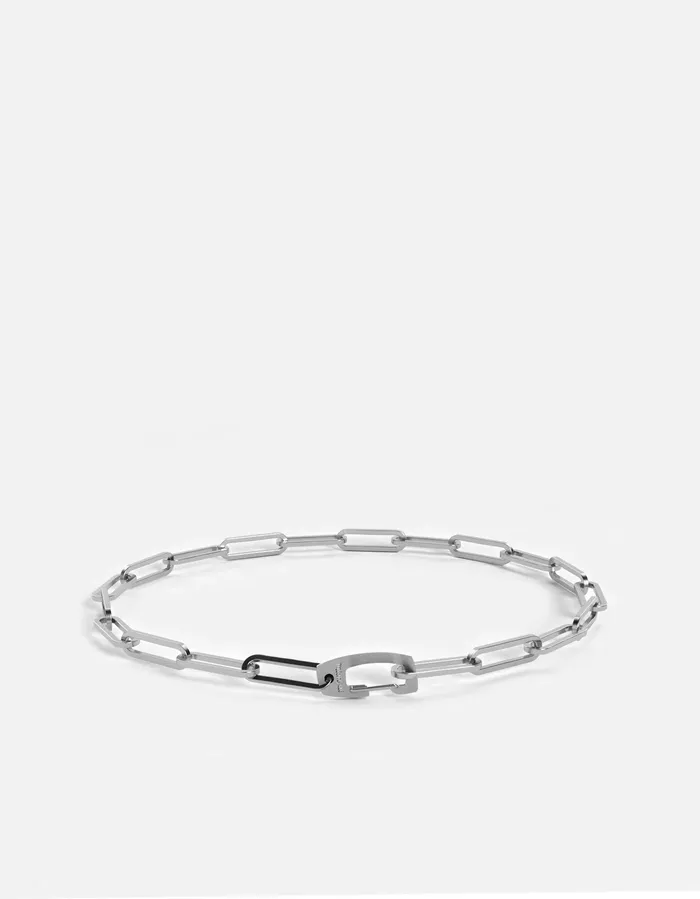 Miansai Clip Volt Link Bracelet Sterling Silver Bracelets