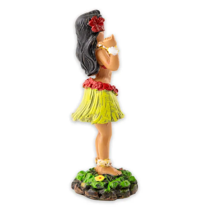 Mini Shaka Hula Wahine Dashboard Bobble Doll KCCOMPANY Earrings
