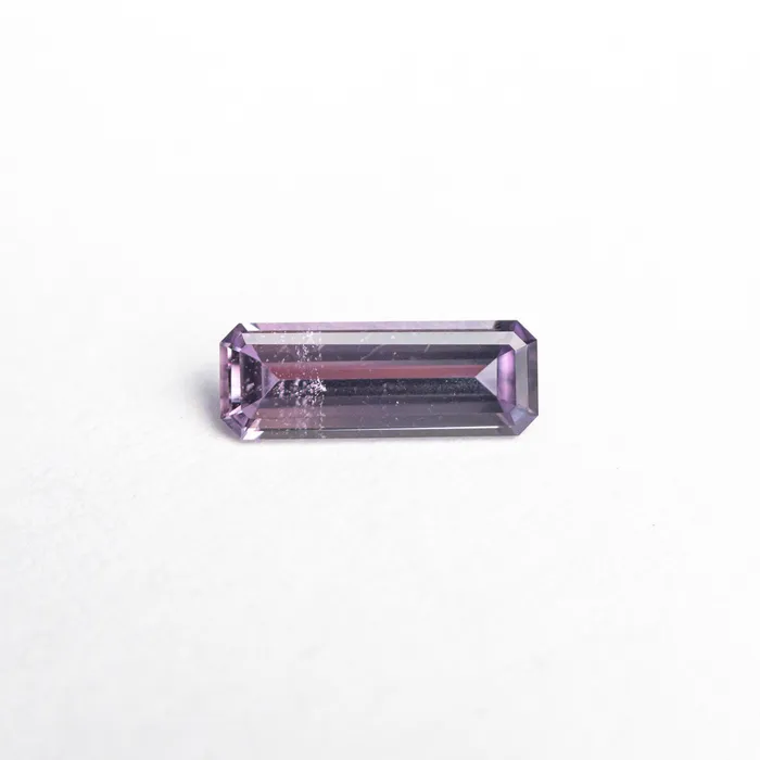 Misfit Gems Rings PurplePink Step Cut Sapphire 031ct Cut Corner Rectangle