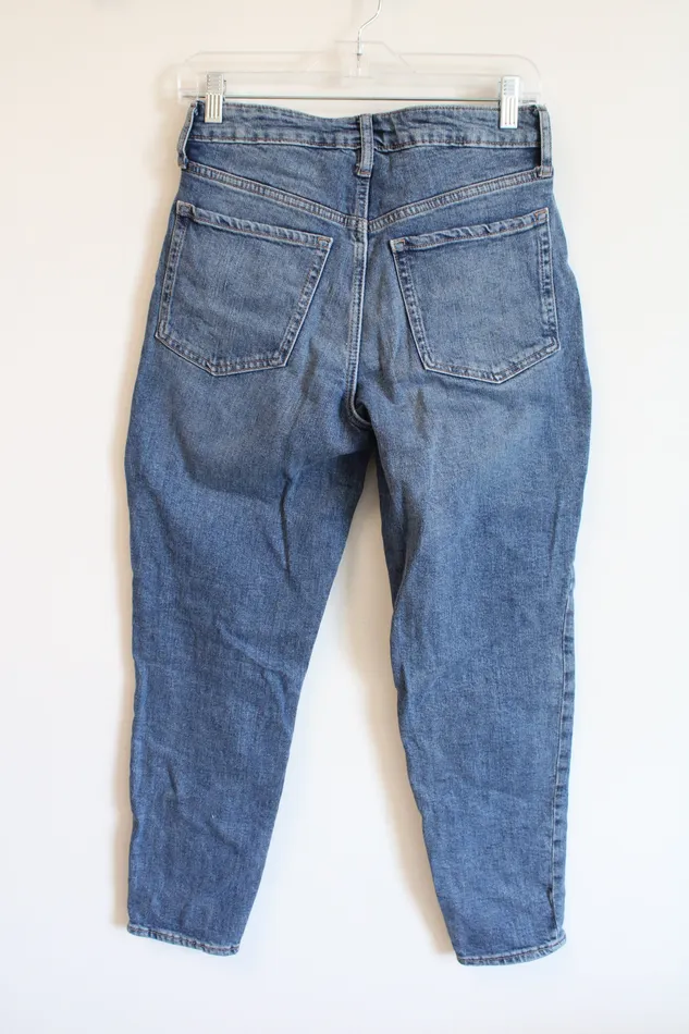 Old Navy High Rise OG Straight Jeans 2 Old Navy Earrings