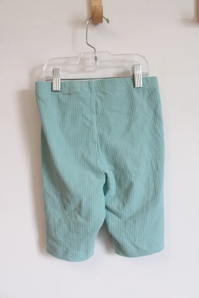 Old Navy Necklaces NEW Old Navy Light Green Ribbed Knit Shorts Youth L 1012