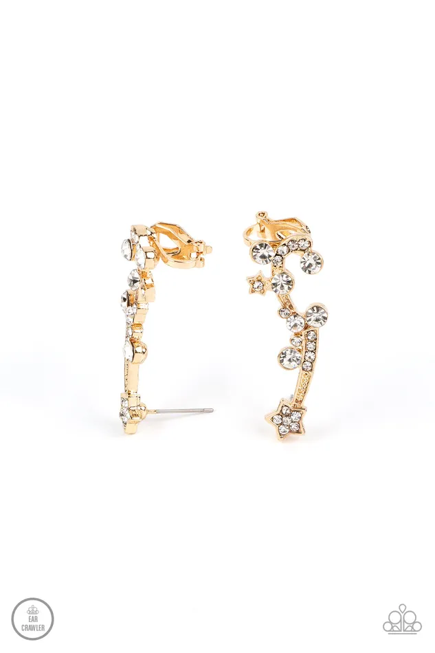 Paparazzi Accessories Astral Anthem Gold PreStyled Sets