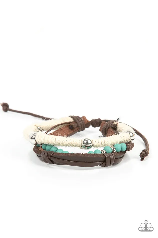 Paparazzi Accessories Rings Timber Trail Blue