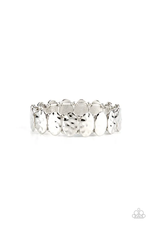 Paparazzi Accessories Rings Trinket Trek Silver