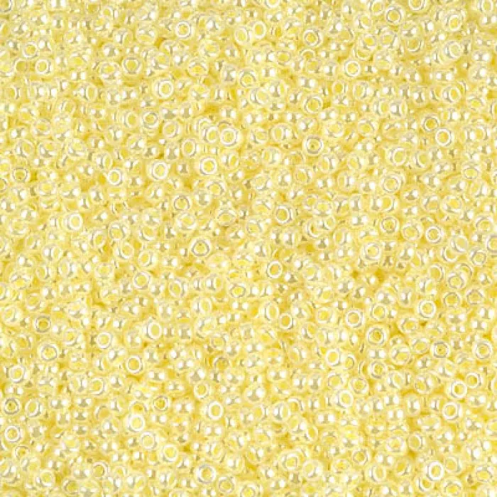 Peppy Beads Earrings Miyuki Seed Beads 1500514 LtYellow Ceylon 10 Gr