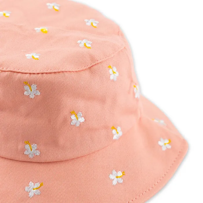 Reign Skye Hibiscus Toddler Bucket Hat BRKSALES Earrings