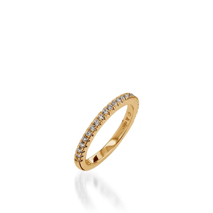 Rings Dynasty Yellow Gold Engagement Ring John Atencio