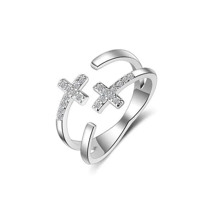 Rings Lords Guidance Christian Ring br Shine Silver