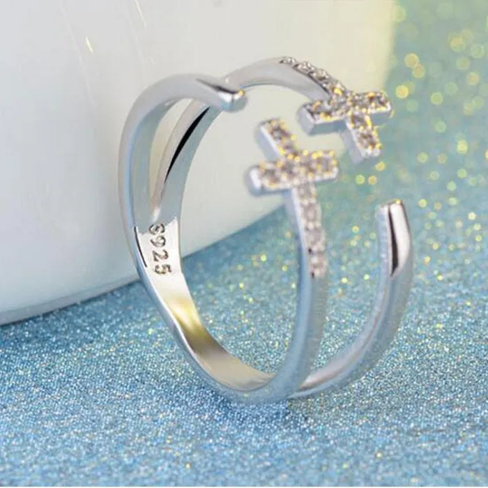 Rings Lords Guidance Christian Ring br Shine Silver