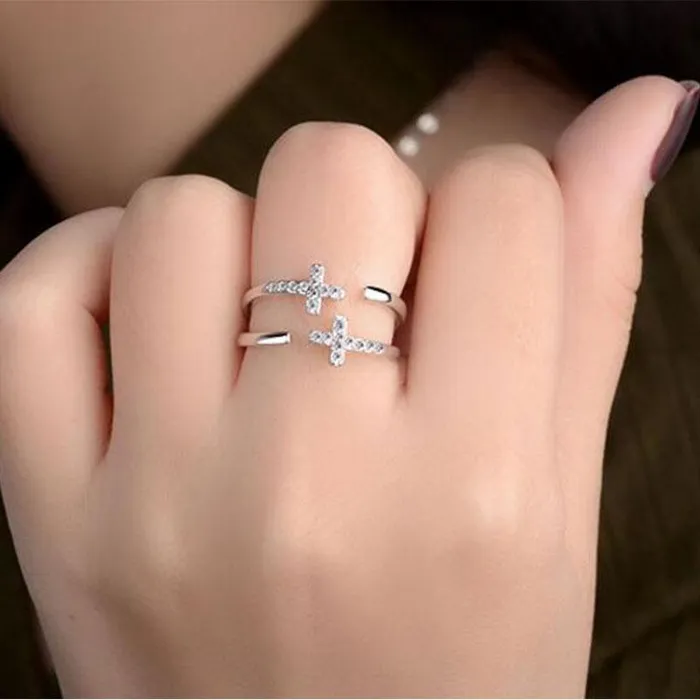 Rings Lords Guidance Christian Ring br Shine Silver
